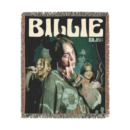 Iconic Green Hair Billie Blanket